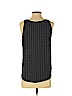 Ann Taylor LOFT 100% Polyester Blue Sleeveless Blouse Size S (petite) - photo 2