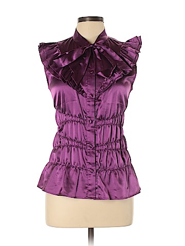 Charlotte Russe Short Sleeve Blouse (view 1)