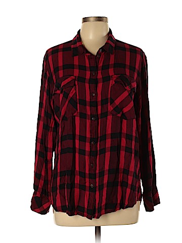 Sanctuary Long Sleeve Button-Down Shirt (view 1)