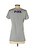 Victoria's Secret Pink 100% Cotton Gray Short Sleeve T-Shirt Size M - photo 2