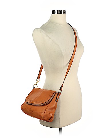 B Makowsky Leather Crossbody Bag (view 2)
