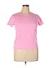 Old Navy 100% Cotton Pink Short Sleeve T-Shirt Size XL (petite) - photo 1