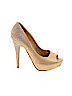 Steve Madden Tan Heels Size 7 1/2 - photo 1