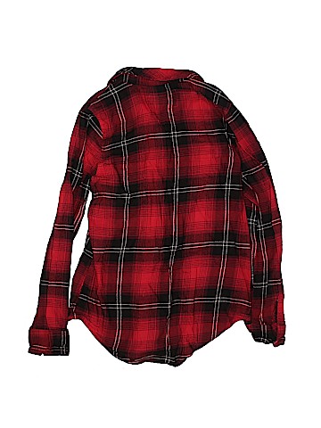 Justice Long Sleeve Button-Down Shirt (view 2)