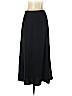 Eileen Fisher 100% Silk Black Silk Skirt Size L - photo 2