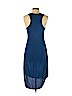Mossimo Blue Casual Dress Size S (petite) - photo 2