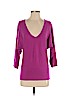 Aqua 100% Cashmere Purple Cashmere Pullover Sweater Size XS - photo 1