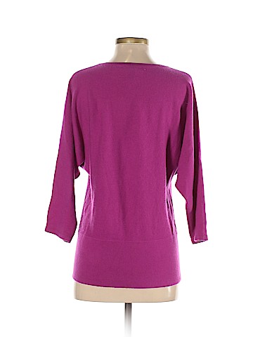 Aqua Cashmere Pullover Sweater (view 2)