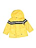 Old Navy 100% Polyurethane Stripes Yellow Raincoat Size 18-24 mo - photo 1
