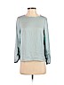 Mossimo Green Long Sleeve Blouse Size S - photo 1