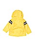 Old Navy 100% Polyurethane Stripes Yellow Raincoat Size 18-24 mo - photo 2