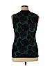 Classiques Entier Black Short Sleeve Silk Top Size XL - photo 2