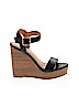 Charlotte Russe Black Wedges Size 7 - photo 1