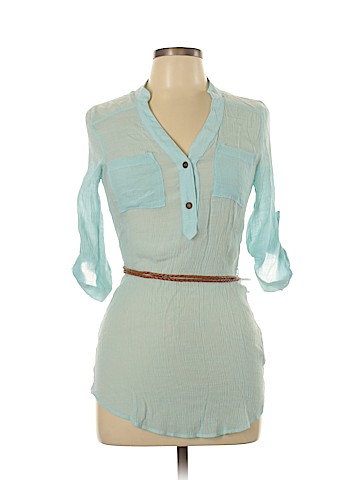 Iz Byer Long Sleeve Blouse (view 1)