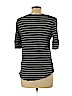 H&M 100% Viscose Black Short Sleeve T-Shirt Size L - photo 2
