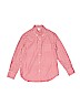 Crewcuts Outlet 100% Cotton Red Long Sleeve Button-Down Shirt Size 10 - photo 1