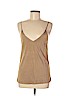 Zara Tan Sleeveless Blouse Size M - photo 1