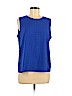 Cynthia Rowley TJX 100% Polyester Blue Sleeveless Blouse Size M - photo 1