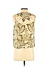 DKNY 100% Silk Green Sleeveless Silk Top Size 4 - photo 2