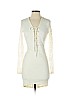 Material Girl Ivory Cocktail Dress Size S - photo 1