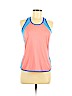 Nike 100% Polyester Blue Active Tank Size M - photo 1