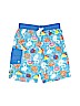 Cat & Jack 100% Polyester Print Blue Board Shorts Size 16 - photo 1
