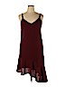 Lush 100% Polyester Burgundy Casual Dress Size XL - photo 1