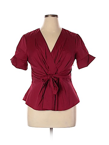 Nine West Short Sleeve Blouse (view 1)
