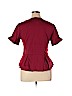 Nine West Red Short Sleeve Blouse Size 16 - photo 2