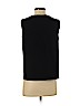 Zara 100% Polyester Black Sleeveless Blouse Size S - photo 2