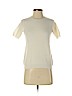 Theory 100% Cashmere Ivory Cashmere Pullover Sweater Size P (petite) - photo 1