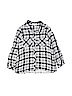 Assorted Brands Checkered-gingham Gray Long Sleeve Button-Down Shirt Size 12 - photo 1