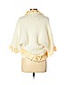 Catherine Malandrino Ivory Cardigan Size L - photo 2
