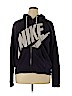 Nike 100% Cotton Purple Zip Up Hoodie Size XL - photo 1