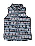 Old Navy 100% Polyester Print Blue Vest Size L (youth) - photo 1