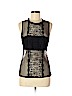 Express 100% Nylon Black Sleeveless Blouse Size M - photo 1