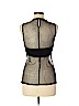 Express 100% Nylon Black Sleeveless Blouse Size M - photo 2