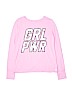 Gap Fit Graphic Pink Active T-Shirt Size 12 - 13 - photo 1