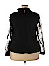 Unbranded Black Long Sleeve Blouse Size 3X - photo 2