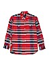 Gap Kids 100% Cotton Red Long Sleeve Button-Down Shirt Size 12 - photo 1