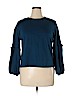 Falls Creek Blue Long Sleeve Top Size XL - photo 1