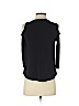 Iz Byer Black 3/4 Sleeve Top Size S - photo 2