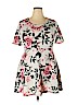J for Justify Ivory Casual Dress Size XL - photo 1