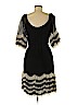 Yoana Baraschi 100% Polyester Black Cocktail Dress Size 8 - photo 2