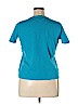 Chaps 100% Cotton Blue Short Sleeve T-Shirt Size 1X - photo 2