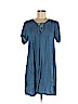Lucky Brand Blue Casual Dress Size M - photo 1