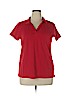St. John's Bay Red Short Sleeve Polo Size 1X - photo 1