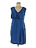 Cenia by Cenia Paredes Blue Casual Dress Size L (petite) - photo 1