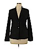 Harve Benard 100% Cotton Black Blazer Size 14 - photo 1