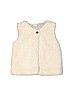 Tucker + Tate 100% Polyester Solid Ivory Faux Fur Vest 12-18 MO / 18 MO - photo 1